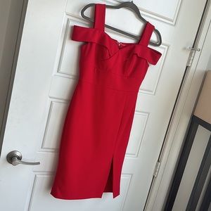 Red Aidan dress